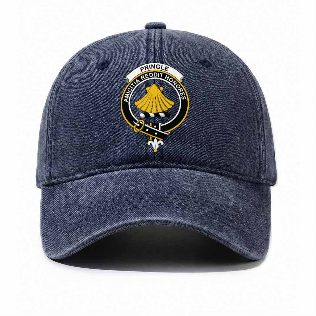 Pringle Scottish Clan Crest Washed Baseball Cap