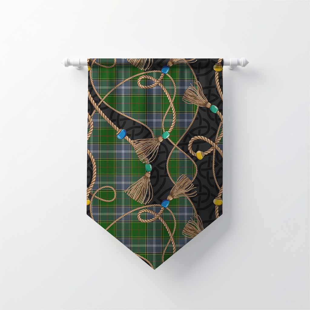 Pringle Scottish Tartan Twisted Ropes Stylized Gonfalon Chevron - Tartan Vibes Clothing