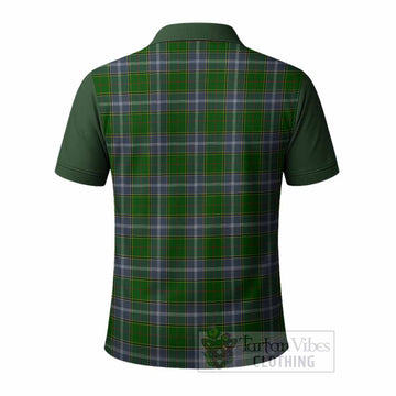 Pringle Tartan Accent Polo Shirt with Family Crest