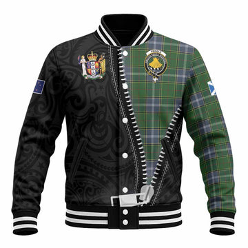 Pringle Tartan Baseball Jacket New Zealand Pattern Unique Zipper Stylized