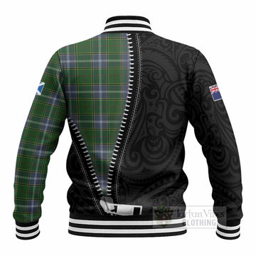 Pringle Tartan Baseball Jacket New Zealand Pattern Unique Zipper Stylized