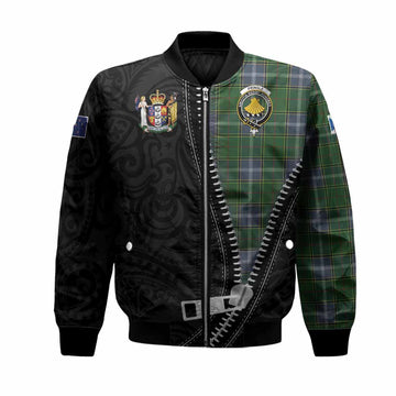 Pringle Tartan Bomber Jacket New Zealand Pattern Unique Zipper Stylized