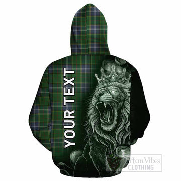 Pringle Tartan Cotton Hoodie Roaring Lion Heritage