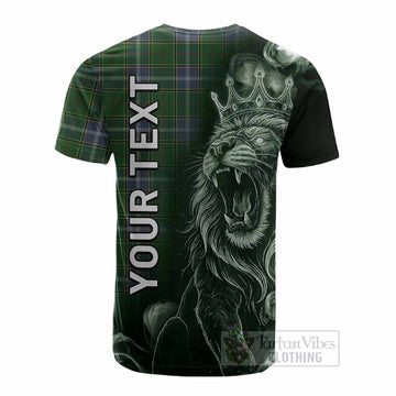 Pringle Tartan Cotton T-shirt Roaring Lion Heritage