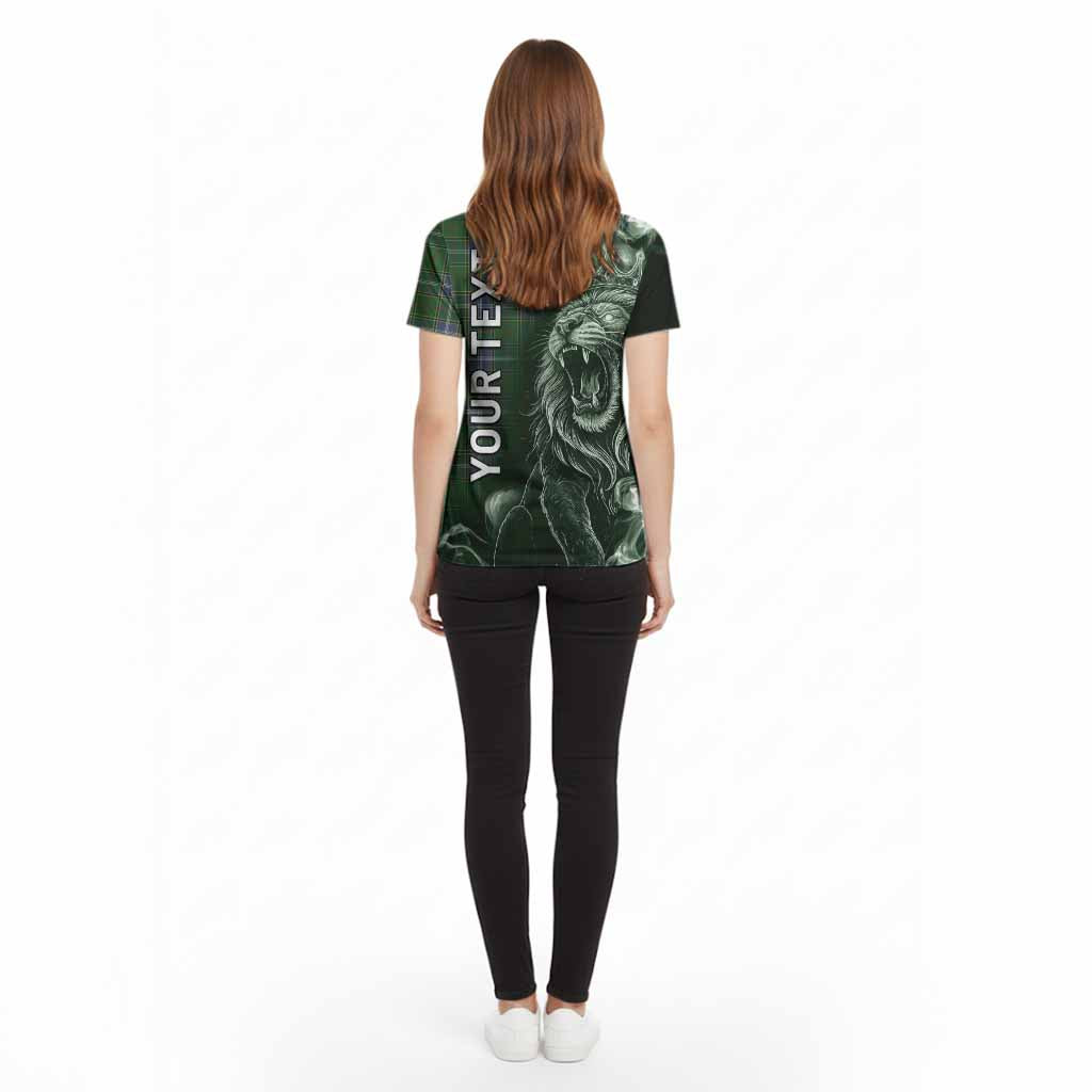 Pringle Tartan Cotton T-shirt Roaring Lion Heritage