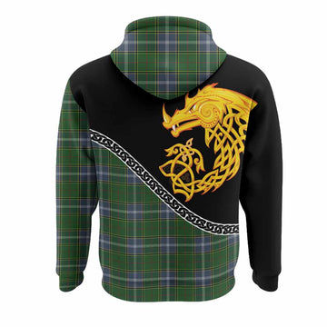 Pringle Tartan Crest Hoodie Legendary Dragon Knot Half Style