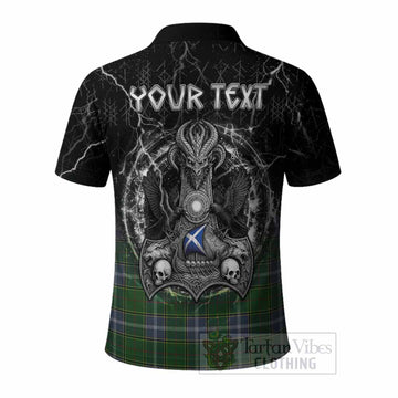 Pringle Tartan Crest Polo Shirt Celtic Odin's Raven Legacy