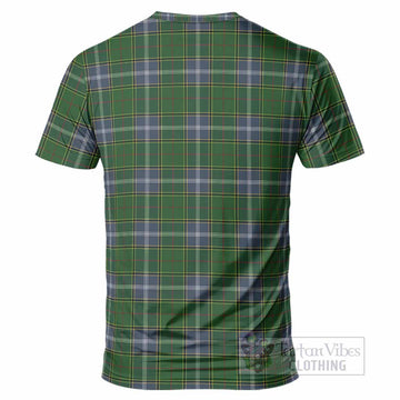 Pringle Tartan Crest T-Shirt Ferocious Lion Style