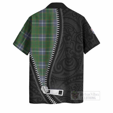 Pringle Tartan Hawaiian Shirt New Zealand Pattern Unique Zipper Stylized