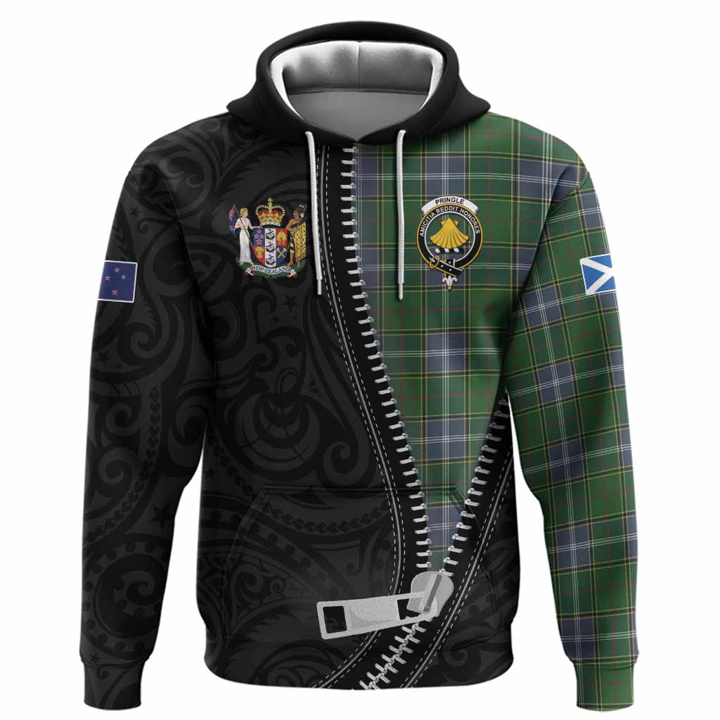 Pringle Tartan Hoodie New Zealand Pattern Unique Zipper Stylized