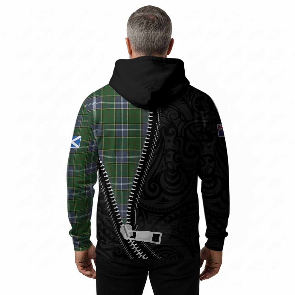 Pringle Tartan Hoodie New Zealand Pattern Unique Zipper Stylized