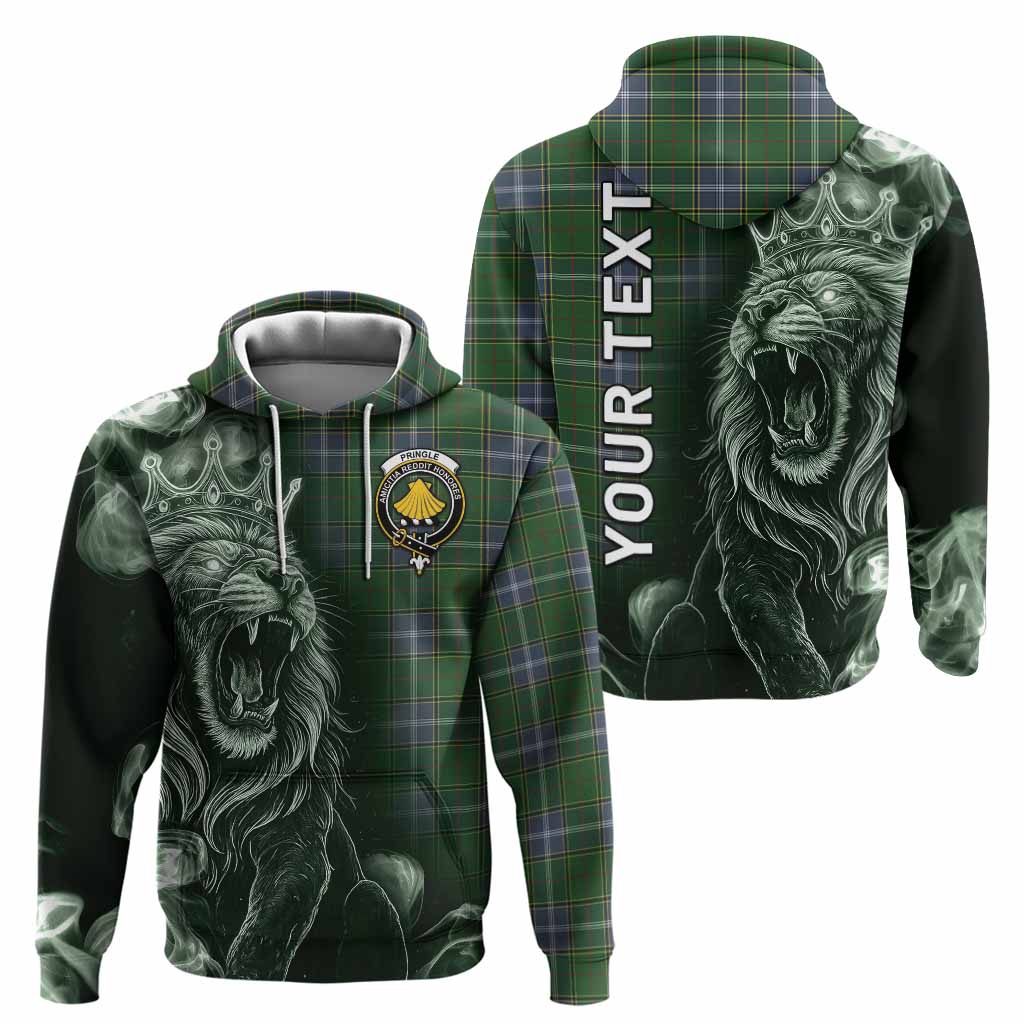Pringle Tartan Hoodie Roaring Lion Heritage