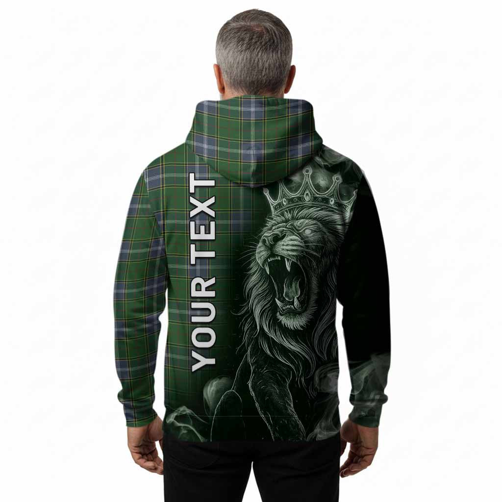 Pringle Tartan Hoodie Roaring Lion Heritage