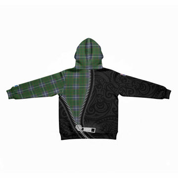 Pringle Tartan Kid Hoodie New Zealand Pattern Unique Zipper Stylized