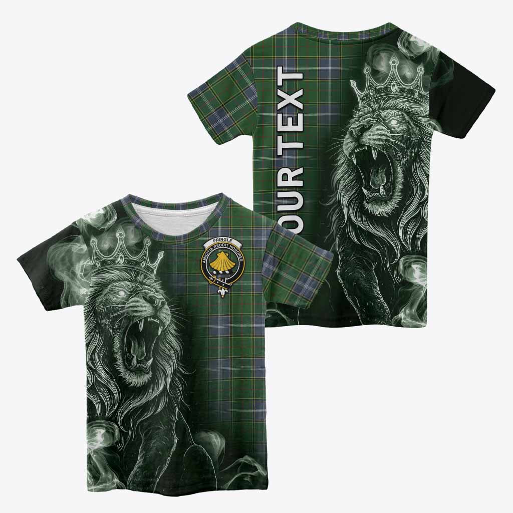 Pringle Tartan Kid T-shirt Roaring Lion Heritage
