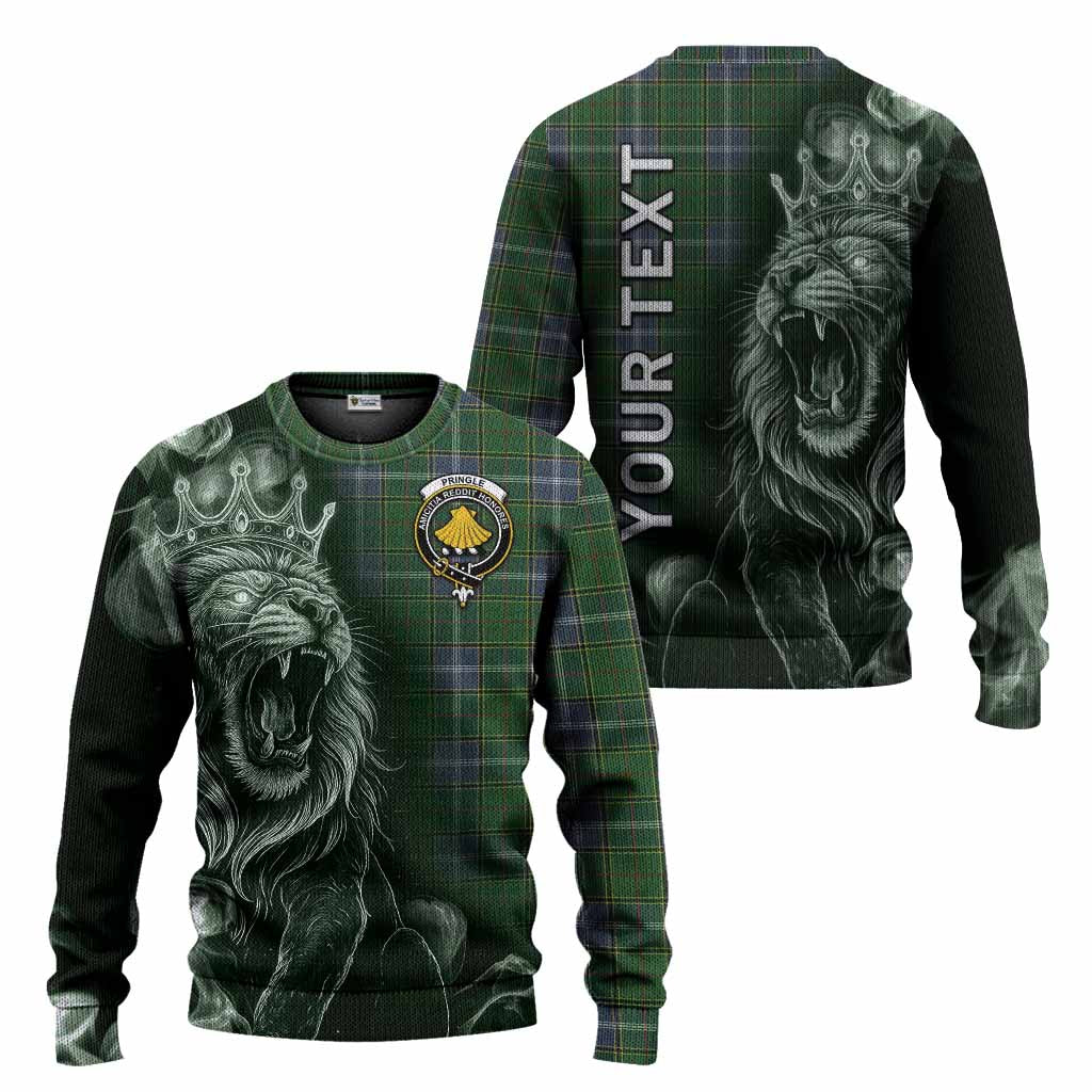 Pringle Tartan Knitted Sweater Roaring Lion Heritage