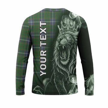 Pringle Tartan Long Sleeve T-Shirt Roaring Lion Heritage