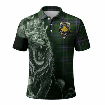 Pringle Tartan Polo Shirt Roaring Lion Heritage