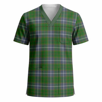 Pringle Tartan Scrub Top - Tartan Vibes Clothing