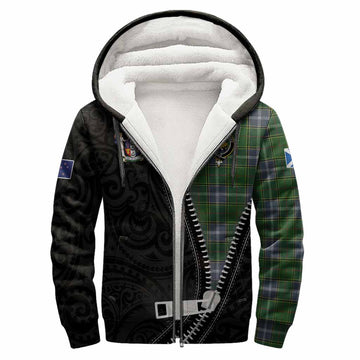 Pringle Tartan Sherpa Hoodie New Zealand Pattern Unique Zipper Stylized