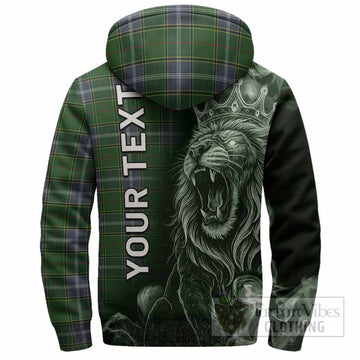 Pringle Tartan Sherpa Hoodie Roaring Lion Heritage