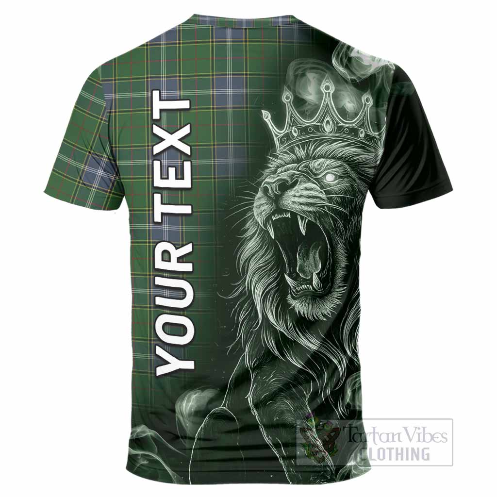 Pringle Tartan T-Shirt Roaring Lion Heritage