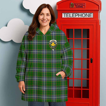 Pringle Tartan Wearable Blanket with Family Crest - Tartan Vibes Clothing