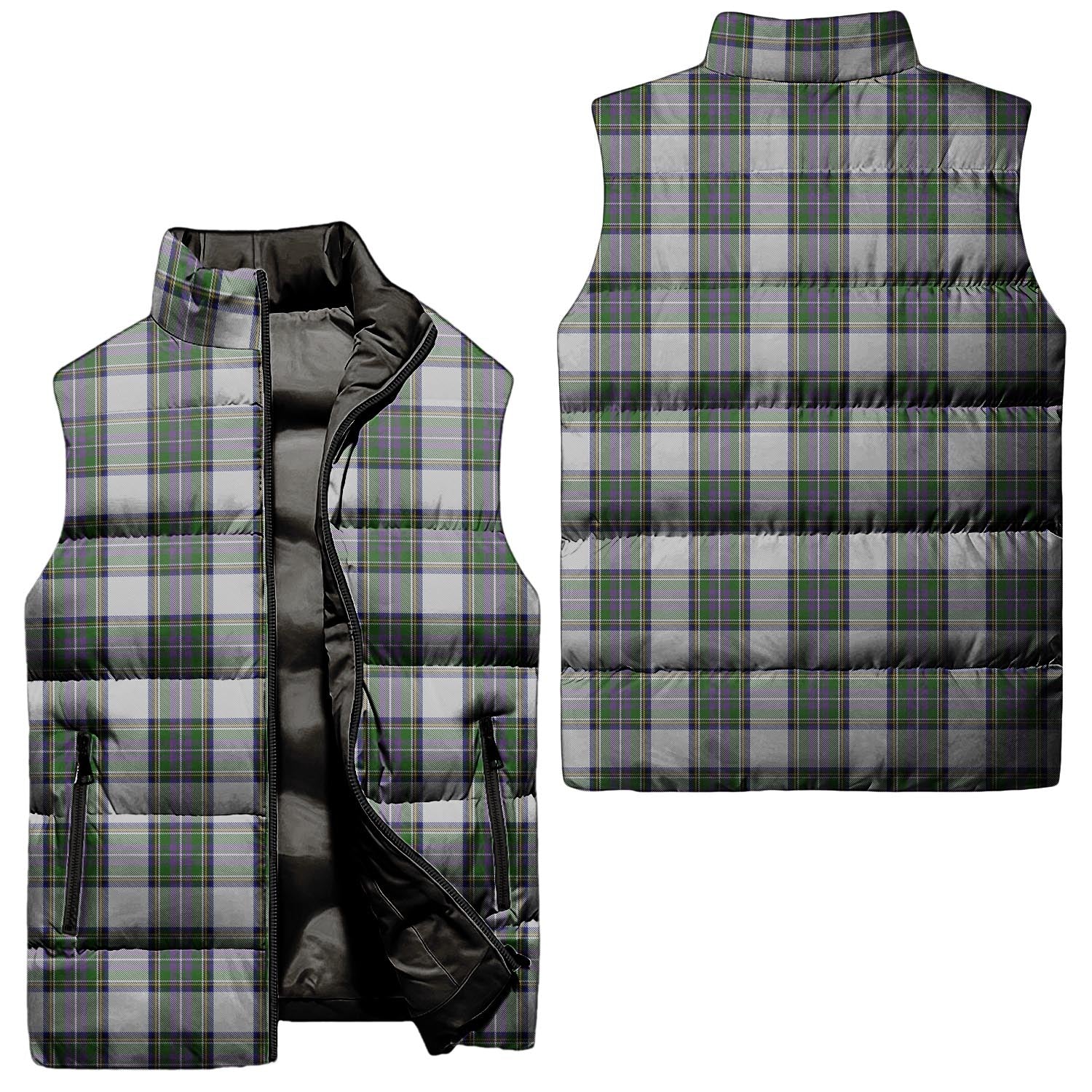 Pritchard Tartan Sleeveless Puffer Jacket Unisex - Tartanvibesclothing