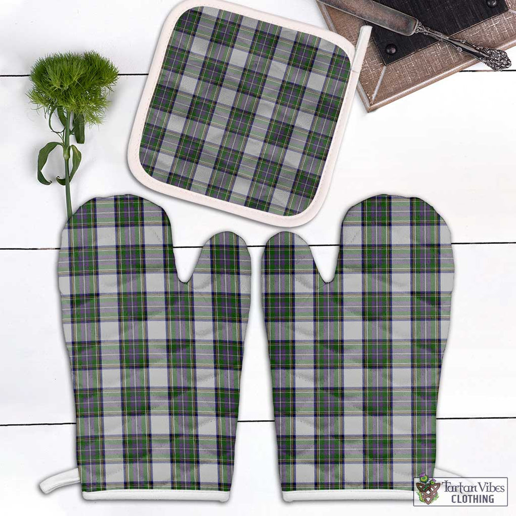 Pritchard Tartan Combo Oven Mitt & Pot-Holder Combo 1 Oven Mitt & 1 Pot-Holder White - Tartan Vibes Clothing
