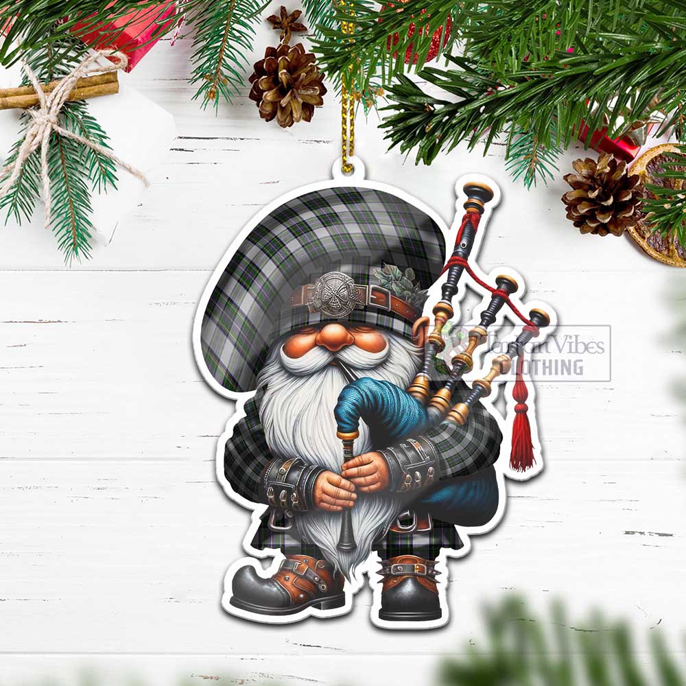 Pritchard Tartan Bagpiper Gnome Christmas Ornament - Tartan Vibes Clothing