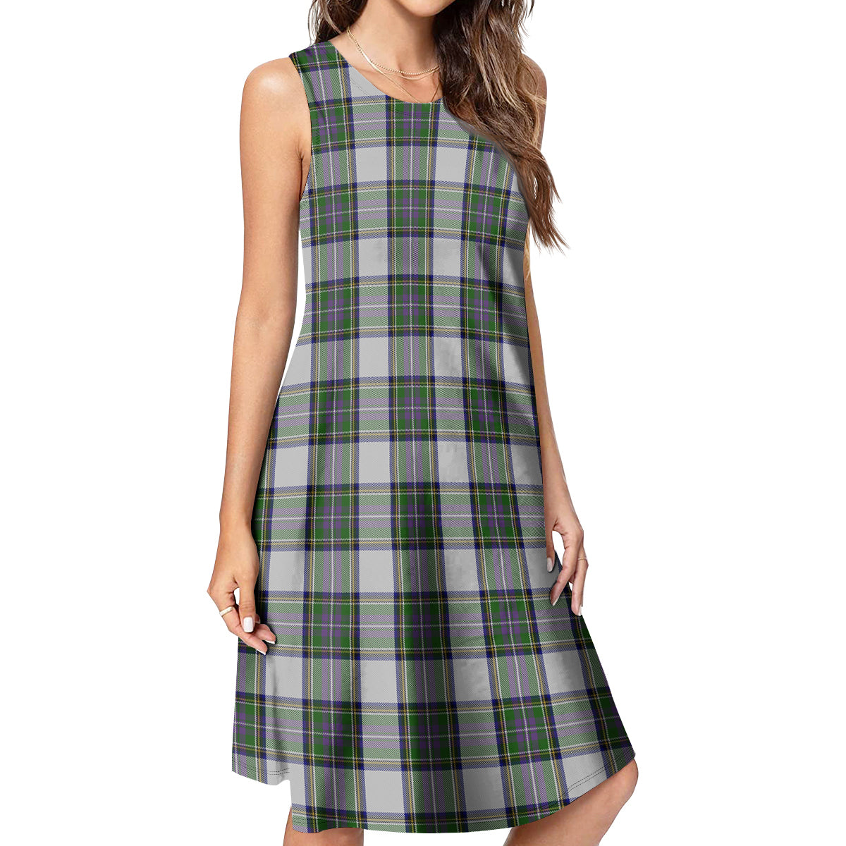Pritchard Tartan Womens Casual Dresses 4XL - Tartan Vibes Clothing