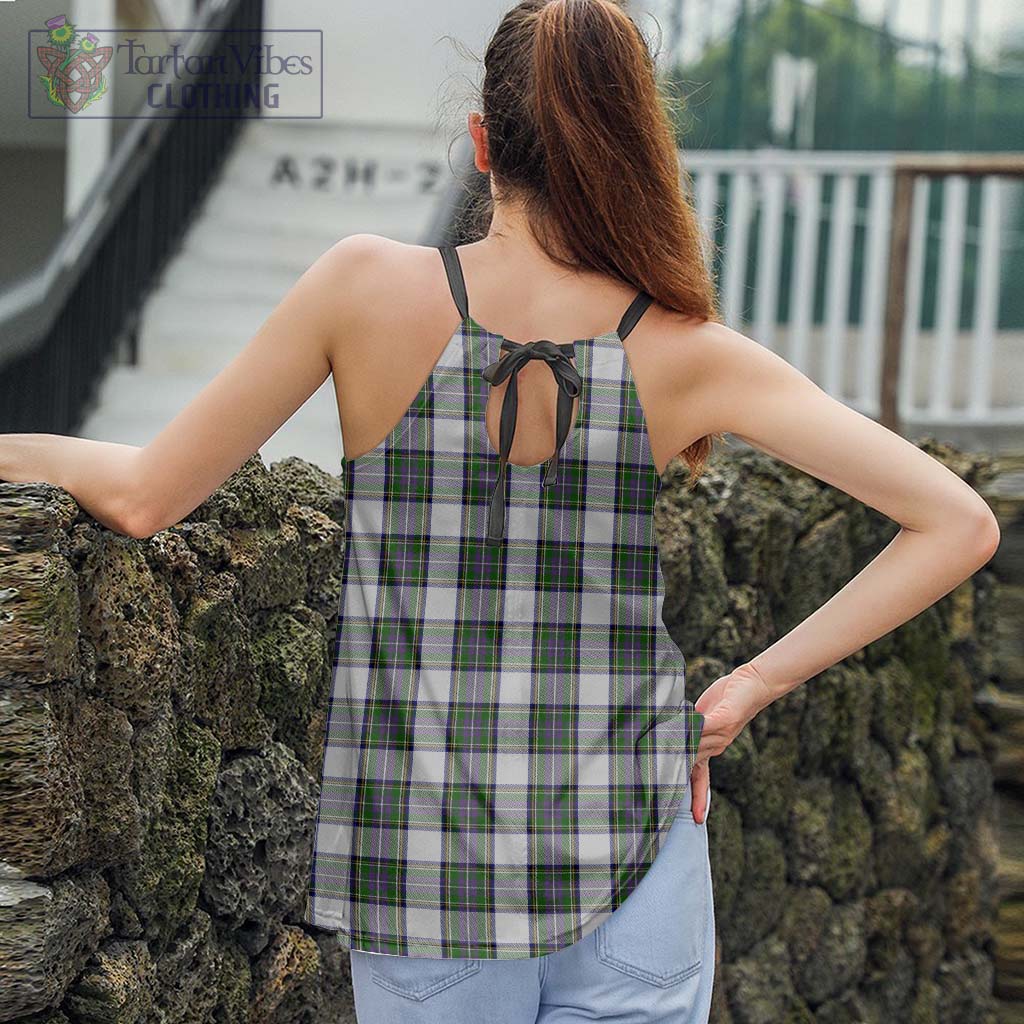 Tartan Vibes Clothing Pritchard Tartan Loose Halter Neck Camisole