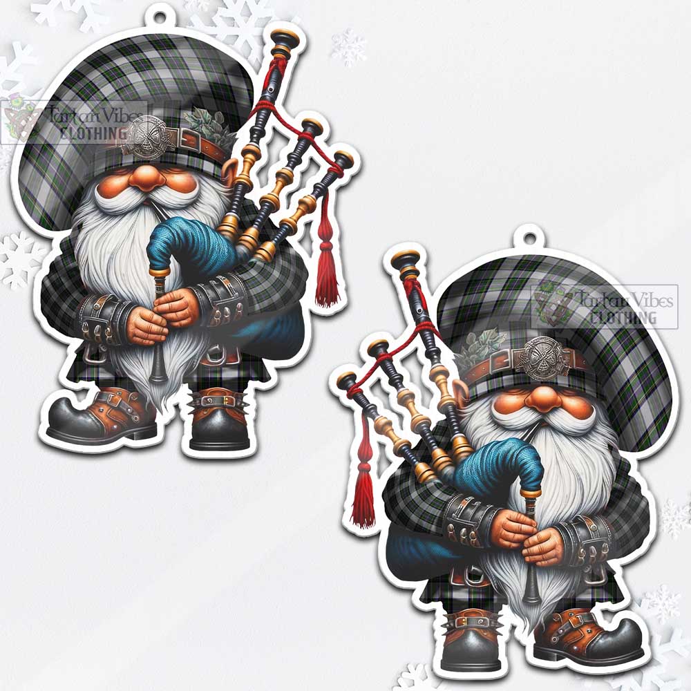 Pritchard Tartan Bagpiper Gnome Christmas Ornament - Tartan Vibes Clothing