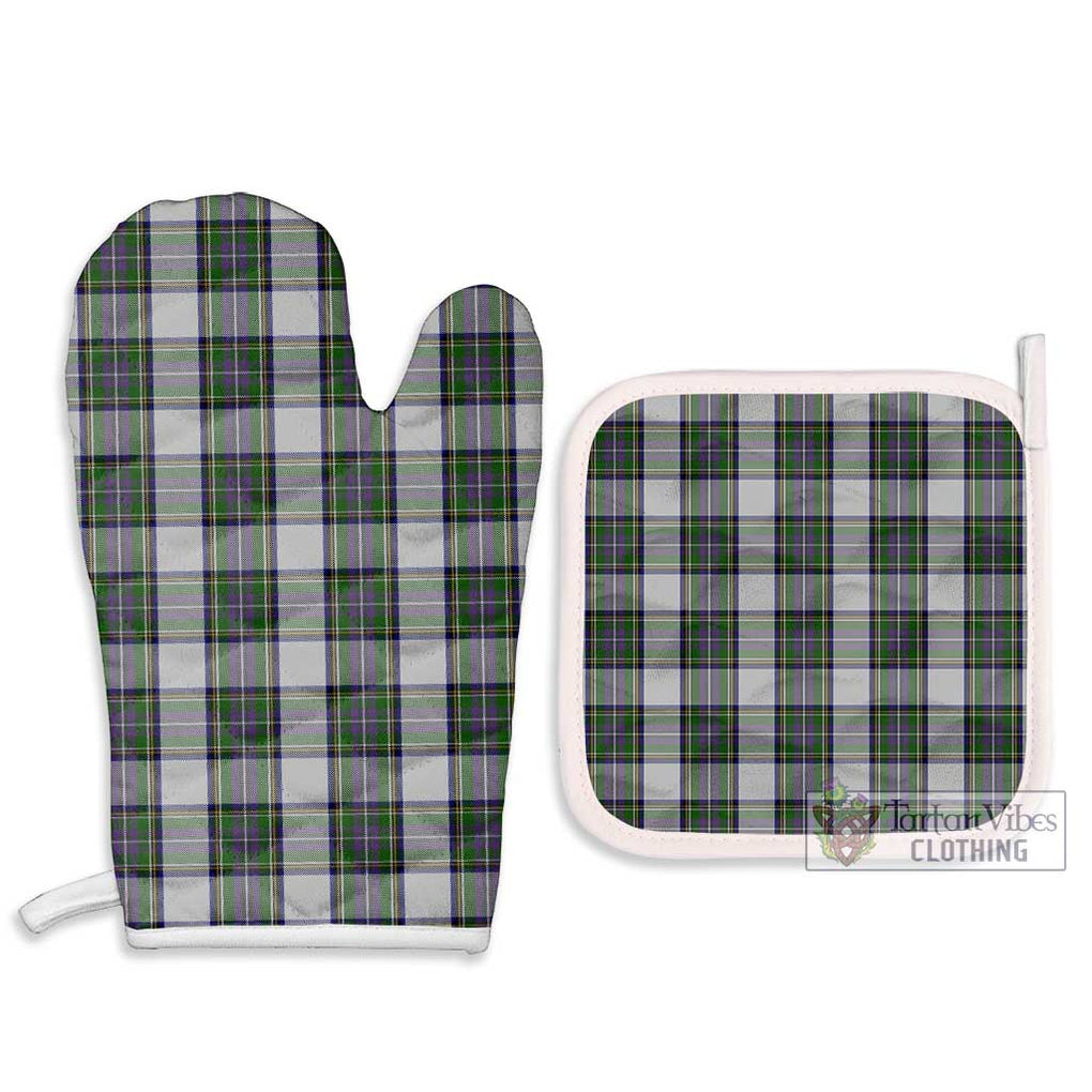 Pritchard Tartan Combo Oven Mitt & Pot-Holder Combo 1 Oven Mitt & 2 Pot-Holder White - Tartan Vibes Clothing
