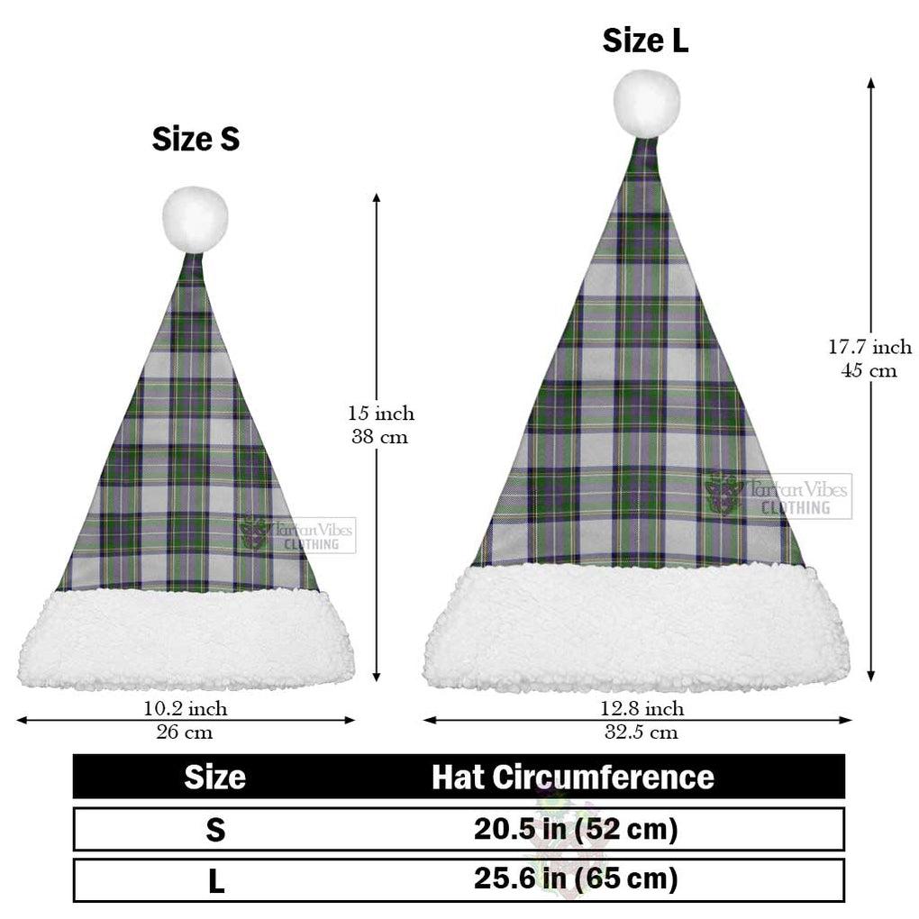 Pritchard Tartan Christmas Santa Hats Christmas Hat L 25.6in (65cm) - Tartan Vibes Clothing