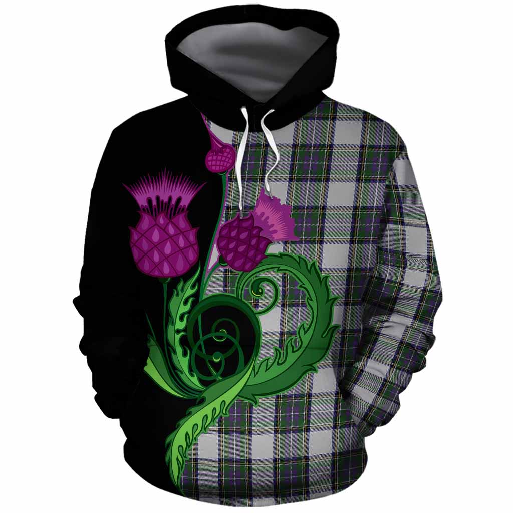 Pritchard Tartan Cotton Hoodie Traditional Scottish Thistle