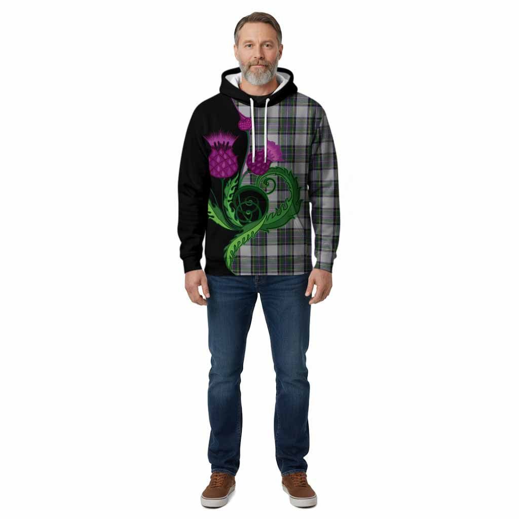 Pritchard Tartan Cotton Hoodie Traditional Scottish Thistle