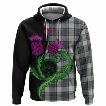 Pritchard Tartan Hoodie Traditional Scottish Thistle