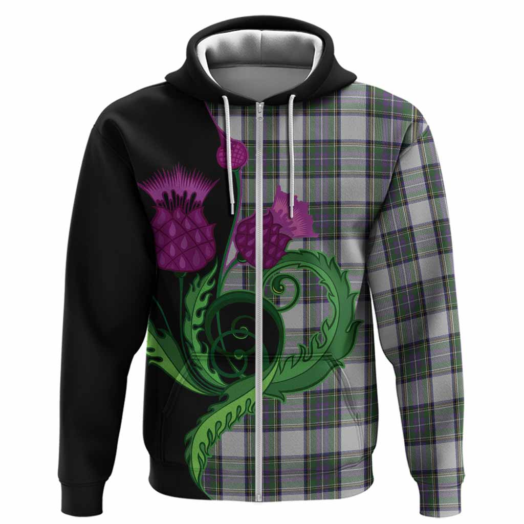 Pritchard Tartan Hoodie Traditional Scottish Thistle