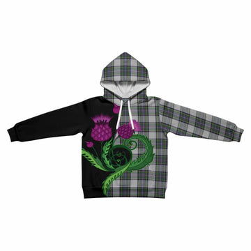 Pritchard Tartan Kid Hoodie Traditional Scottish Thistle