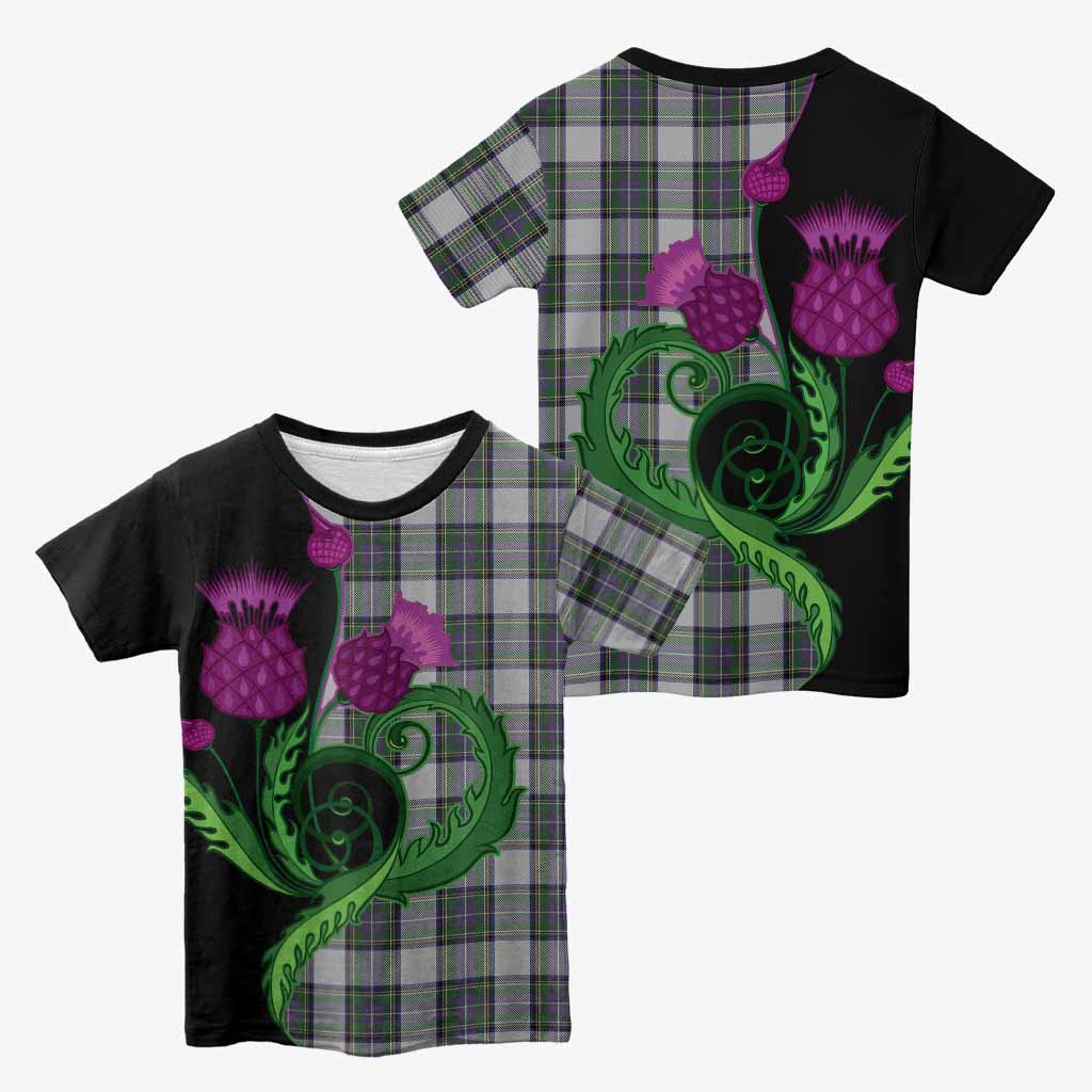 Pritchard Tartan Kid T-shirt Traditional Scottish Thistle