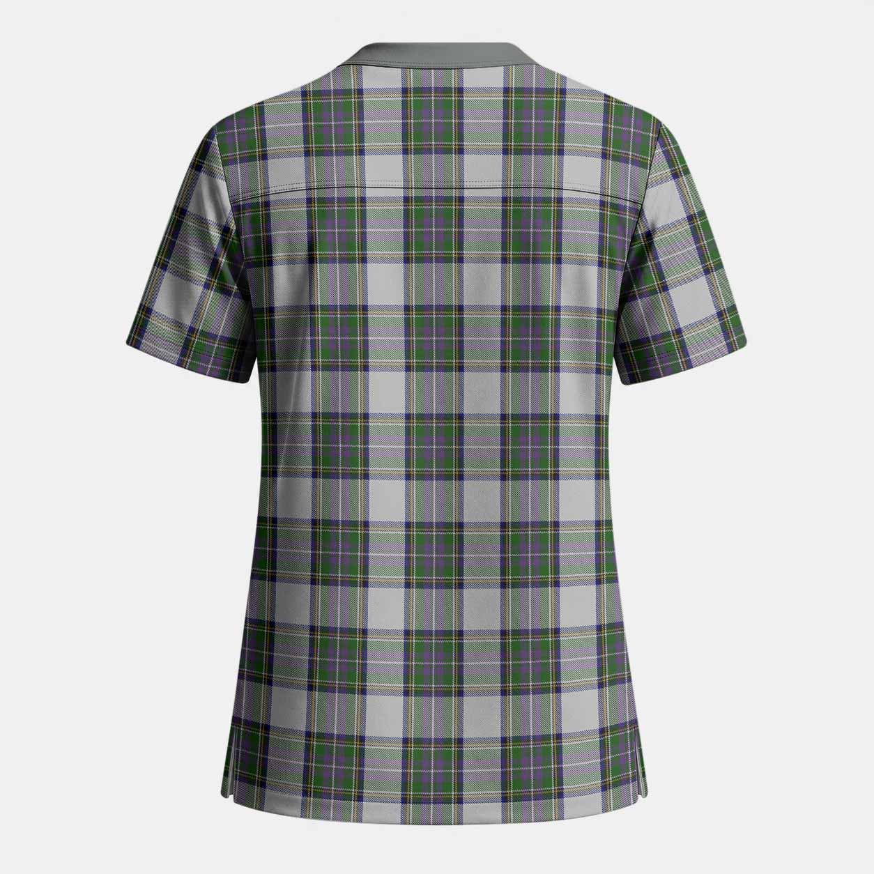 Pritchard Tartan Scrub Top - Tartan Vibes Clothing