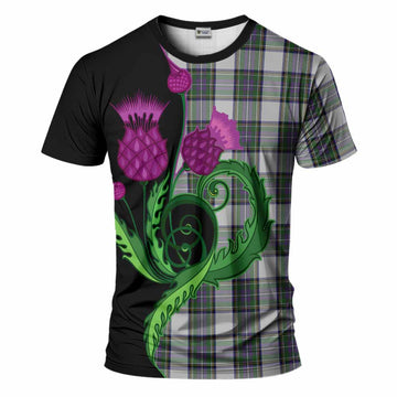 Pritchard Tartan T-Shirt Traditional Scottish Thistle