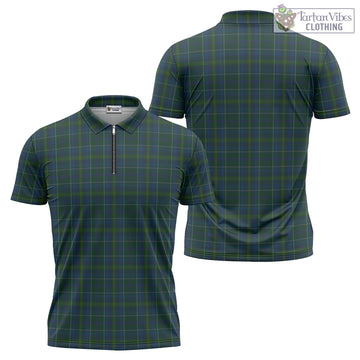 Protheroe of Wales Tartan Zipper Polo Shirt Unisex - Tartan Vibes Clothing