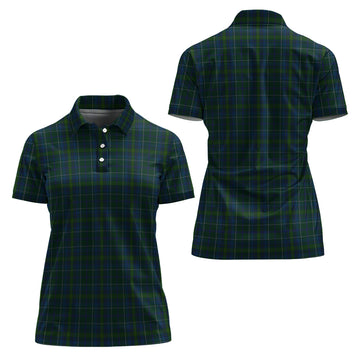 Protheroe of Wales Tartan Polo Shirt For Women