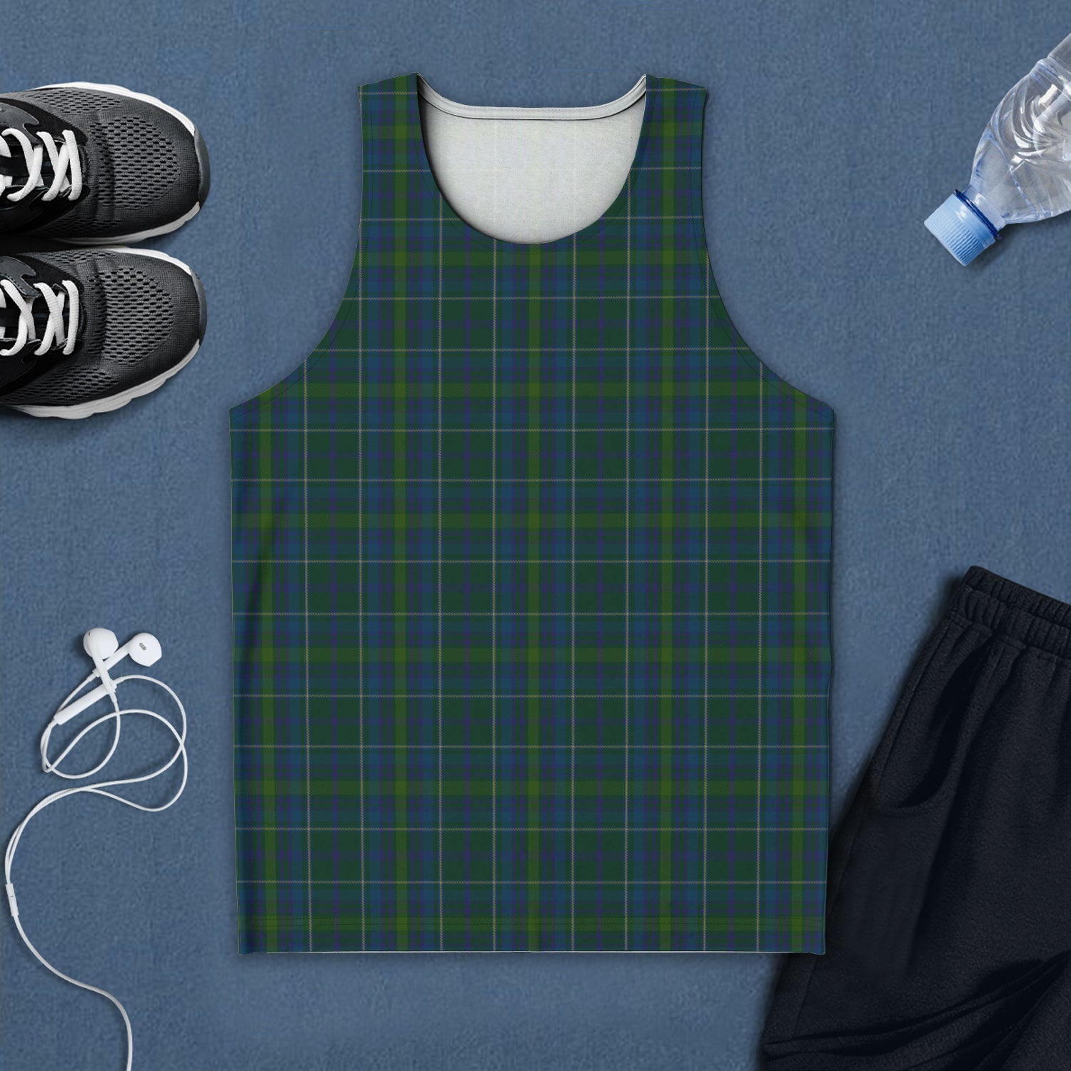 Protheroe of Wales Tartan Mens Tank Top 5XL - Tartan Vibes Clothing