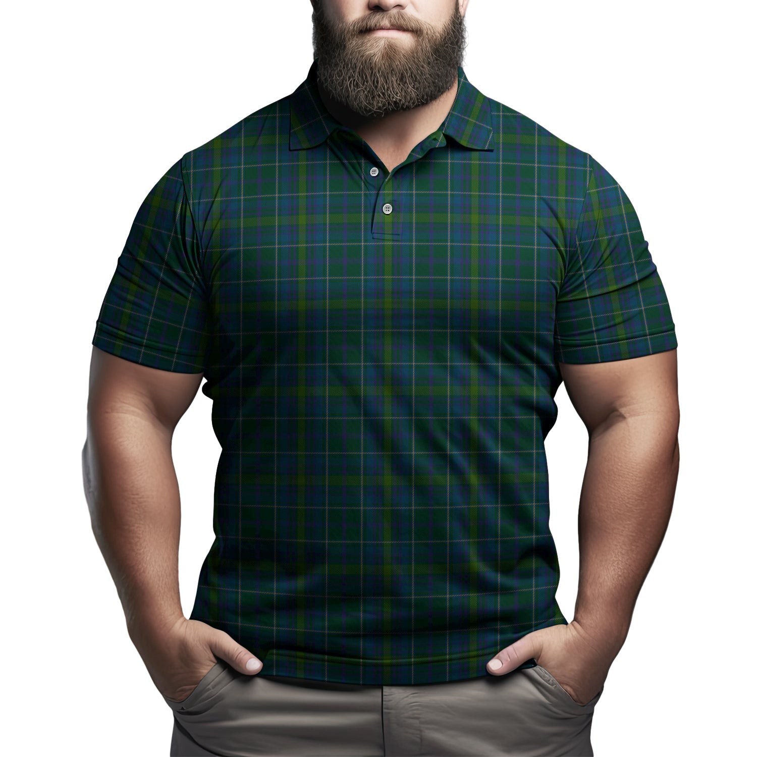 Protheroe of Wales Tartan Mens Polo Shirt Kid - Tartan Vibes Clothing
