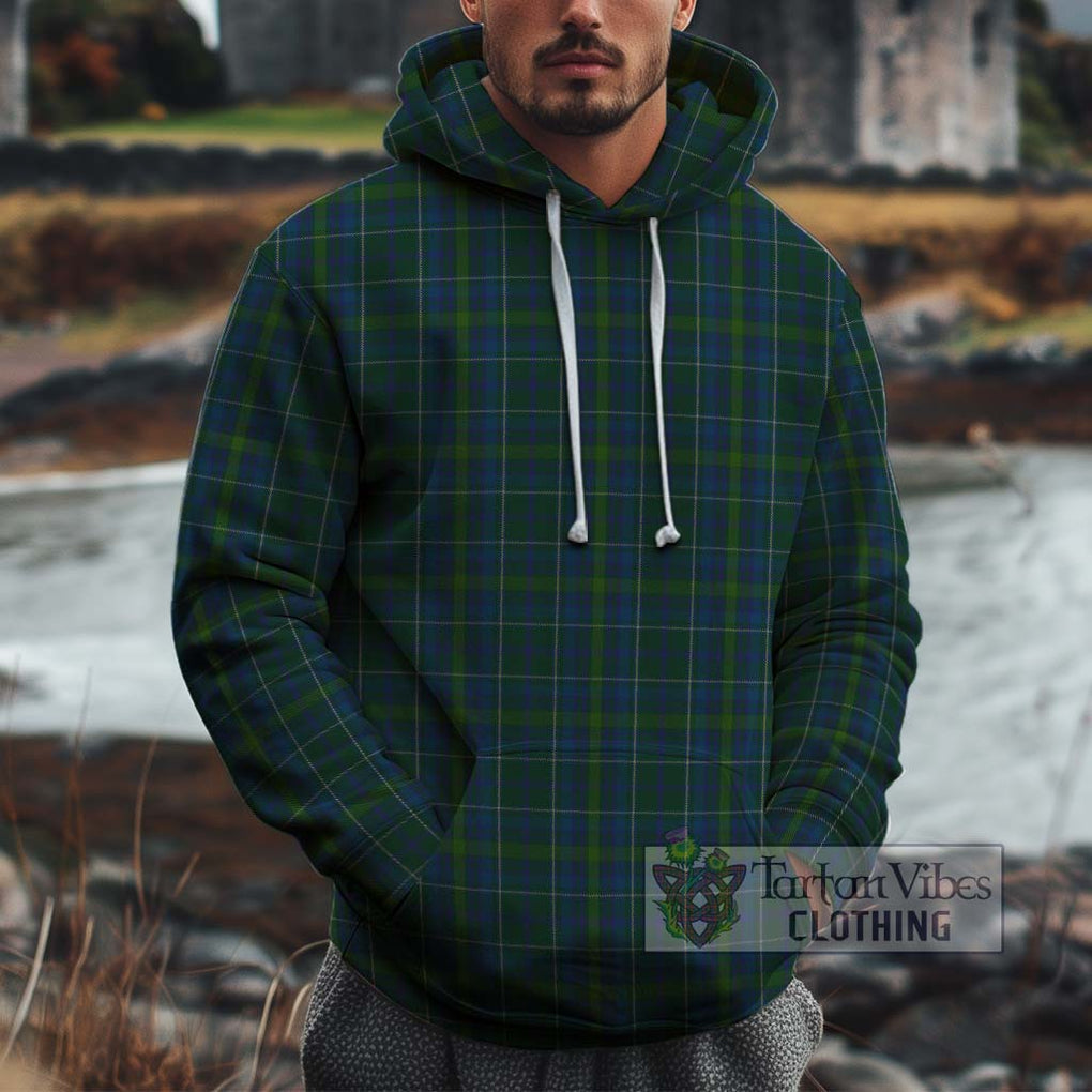 Protheroe of Wales Tartan Cotton Hoodie Zip Hoodie - Tartan Vibes Clothing