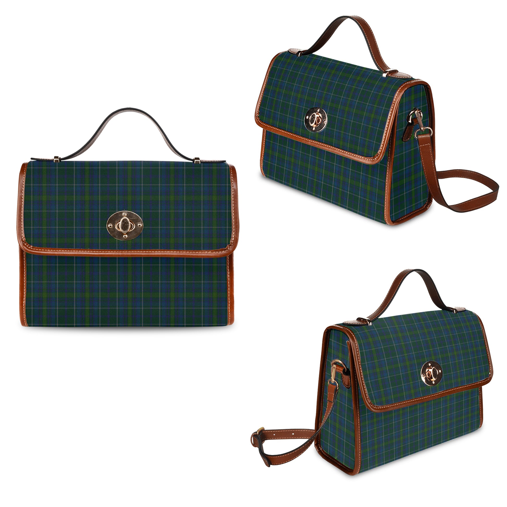 protheroe-of-wales-tartan-leather-strap-waterproof-canvas-bag