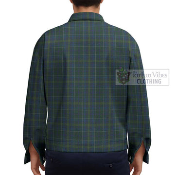 Protheroe of Wales Tartan Unisex Lapel Cotton Jacket